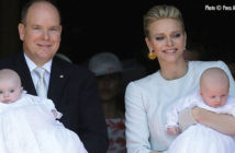 Monaco-Christening Prince Jacques and Princess Gabriella