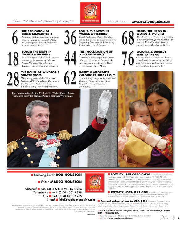 In RoyaltyMagazine Volume 2910